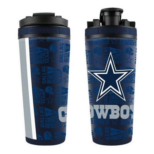 Wincraft Dallas Cowboys 26 oz 4D Stainless Steel Ice Shaker - Primary Image