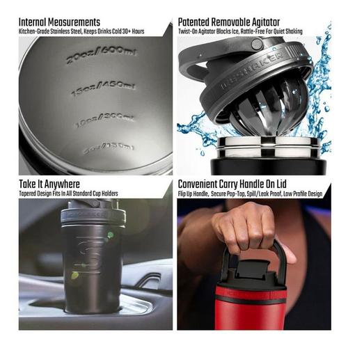 Wincraft Arizona Cardinals 26oz Stainless Steel Ice Shaker - Primary Image