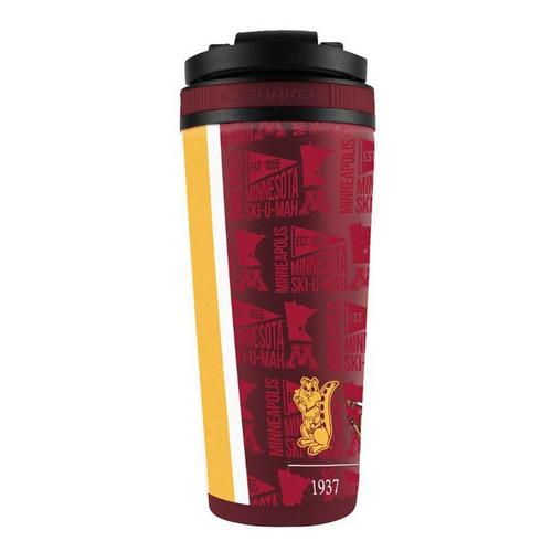 Wincraft Minnesota Golden Gophers 26oz Stainless Steel Ice Shaker - Primary Image