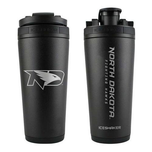 Wincraft North Dakota Fighting Hawks ICESHAKER Solid 26oz Shaker Bottle - Primary Image