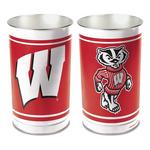 Wincraft Wisconsin Badgers Trash Can - Thumbnail 1 of 2