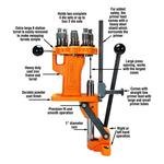 Lyman Brass Smith All-American 8 Reloading Turret Press - Thumbnail 2 of 2