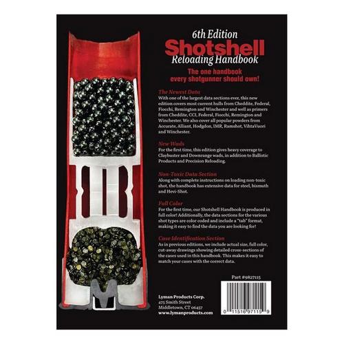Lyman Shotshell Reloading Handbook 6th Edition - Primary Image
