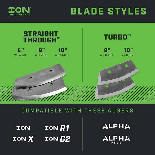 ION Turbo Alpha Auger Replacement Blades - Primary Image
