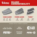 Eskimo Pistol Bit 2.0, Drill-Adaptive Auger - Thumbnail 8 of 8