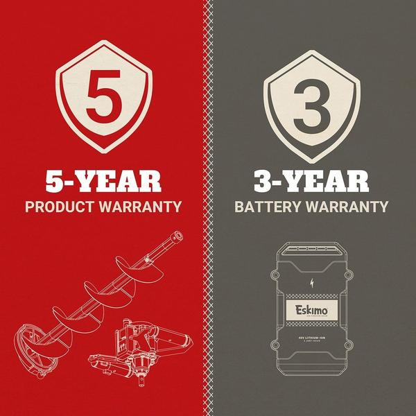 Eskimo E40 Composite Auger Electric Ice Auger