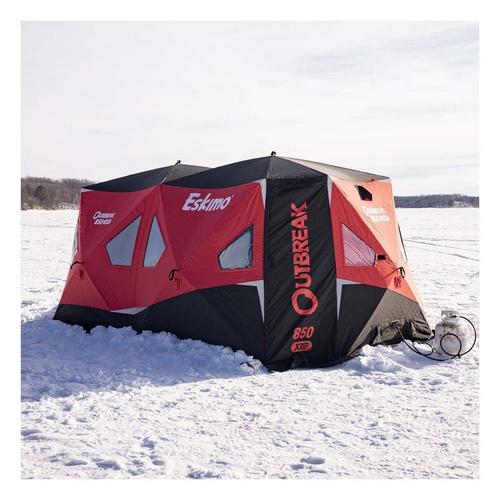Eskimo Outbreak 850XDP Hub Ice Shelter - Primary Image