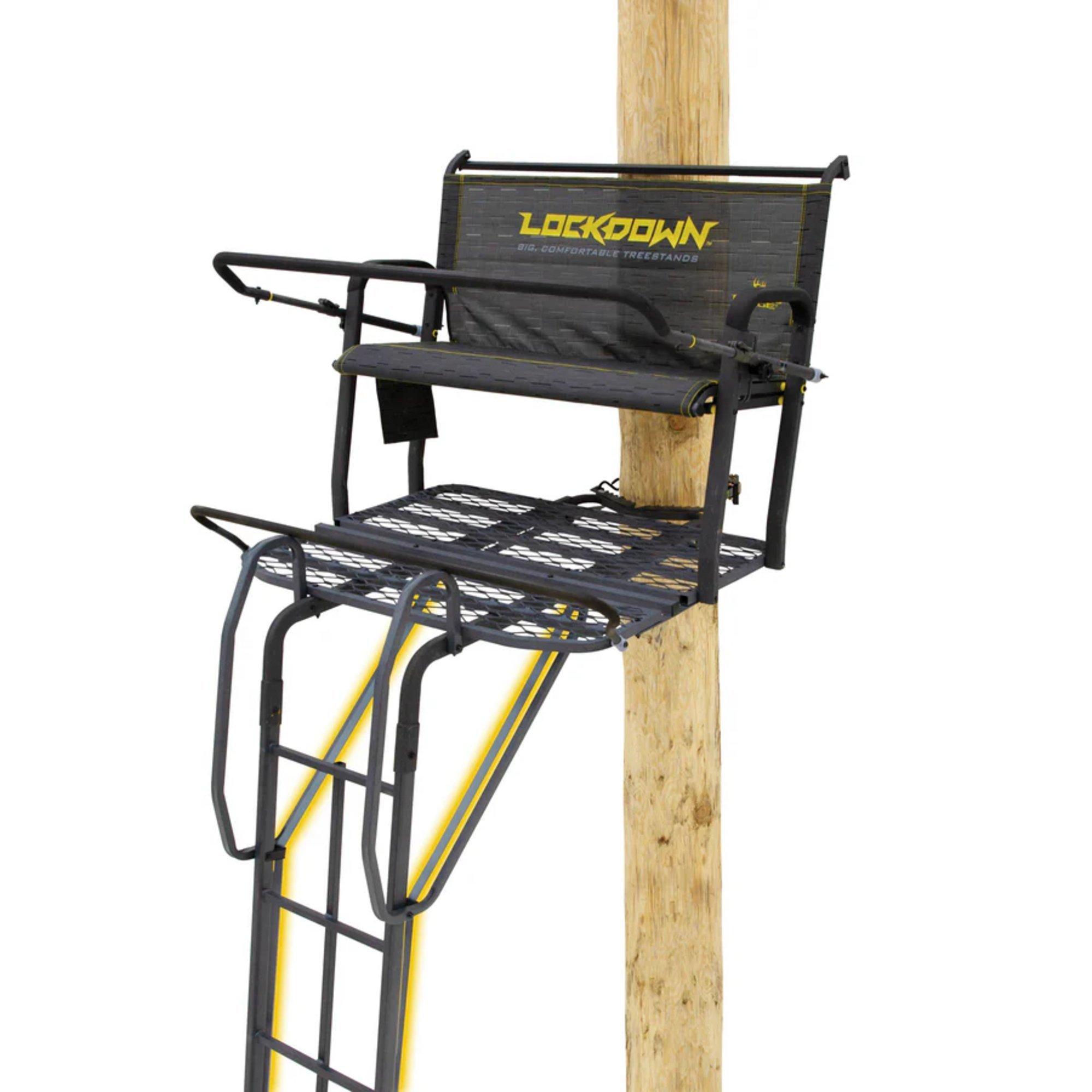 Rivers Edge Lockdown 21' 2 Man Ladder Stand - Rivers Edge