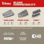 Eskimo Standard Hand Auger Blade - Thumbnail 4 of 4