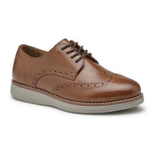 Big Boys' Johnston & Murphy Upton Wingtip Dress Shoes - Primary Image