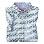 Boys' Johnston & Murphy Rooster Print Button Up Shirt - Thumbnail 2 of 2