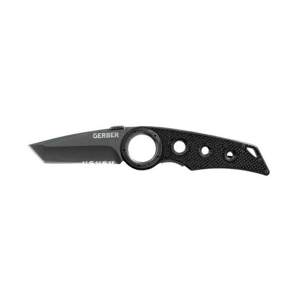 Gerber Tactical Folding 3 Inch Serrated Tanto Blade Clampacked