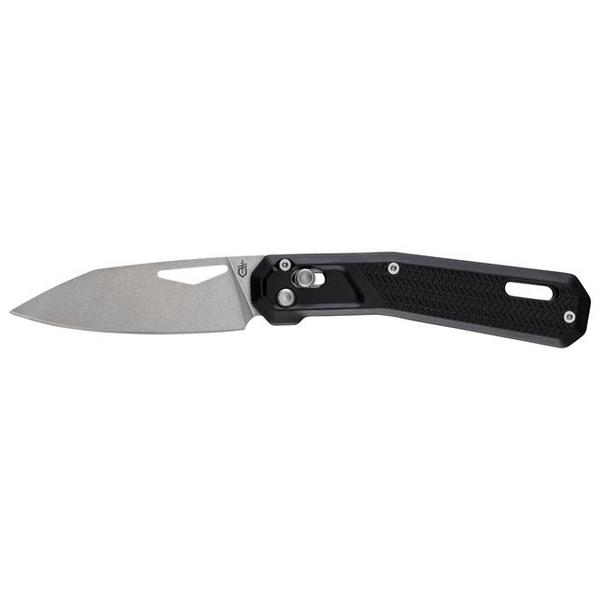 Gerber Vista Stonewashed Folding Black Pocket Knife