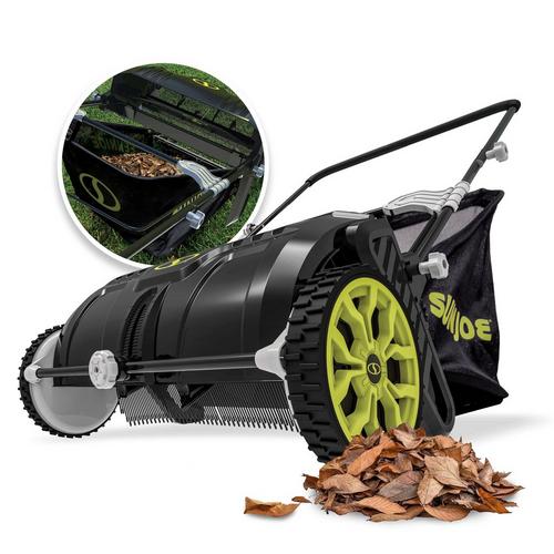 Sun Joe 21-In Leaf Sweeper with 22-Gal Collection Bag - Primary Image