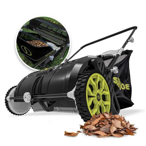 Sun Joe 21-In Leaf Sweeper with 22-Gal Collection Bag - Primary Image