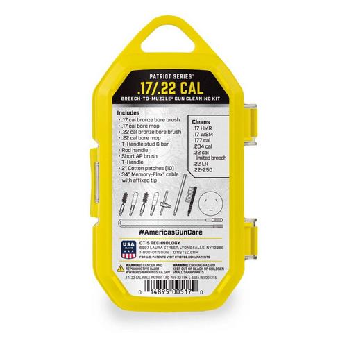 Otis .17/.22 Cal Limited Breech Patriot Series Gun Cleaning Kit - Primary Image