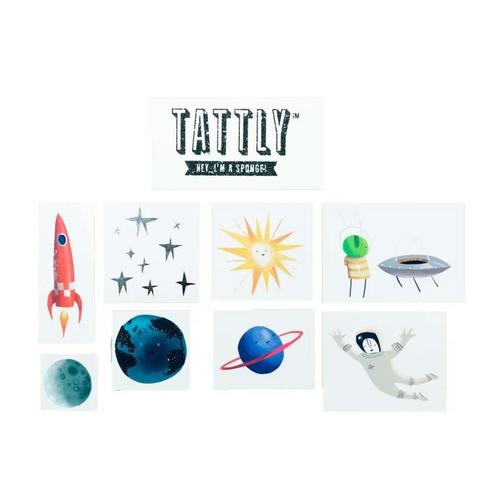 Kids' Tattly Space Explorer Temporary Tattoo Set - Primary Image