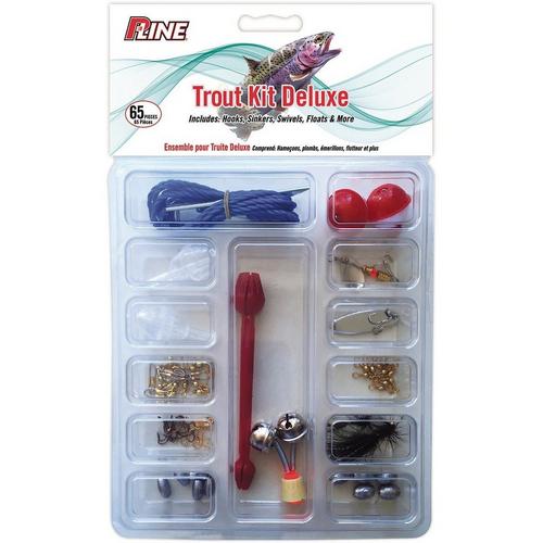 P-Line Deluxe 65 pc Trout Kit - Primary Image