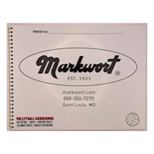 Markwort Volleyball 26 Game Rally Scoring Score Book - Primary Image