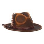 Women's Dorfman-Pacific Woodstock Fedora - Thumbnail 1 of 3