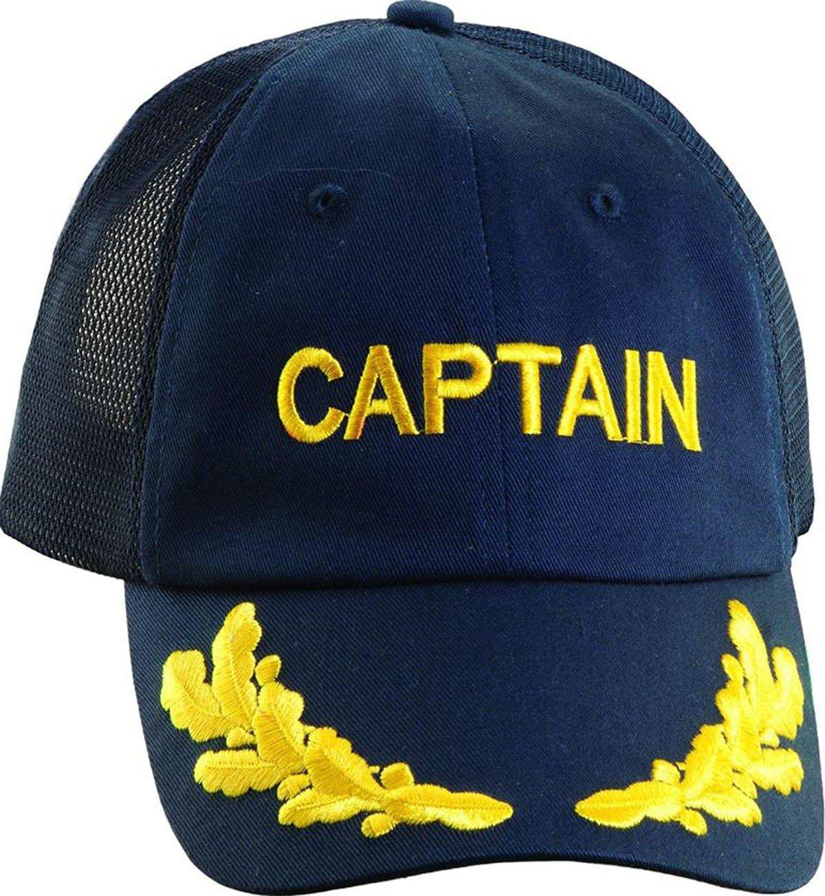 Men's Dorfman-Pacific Dortman Pacific Co. Mesh Captain Adjustable Hat - Dorfman-Pacific