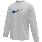 Boys' Nike Hydroguard Swoosh Long Sleeve Swim Rashguard - Thumbnail 3 of 3