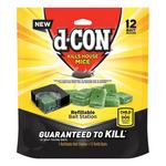 D-Con Bait Station Blocks For Mice 12pk - Thumbnail 1 of 2