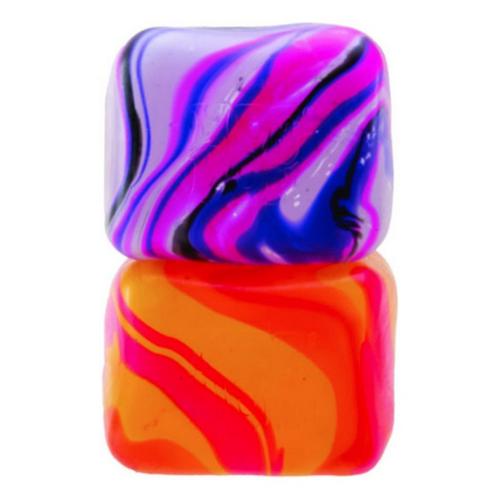 NeeDoh Nice Cube Swirl Squeeze Toy (Colors May Vary)