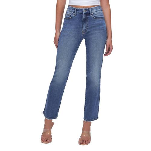 Women's GOOD AMERICAN Always Fits Good Legs Curvy Straight Jeans - Primary Image