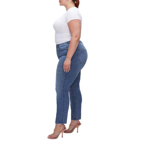 Women's GOOD AMERICAN Always Fits Good Legs Curvy Straight Jeans - Primary Image