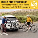 Saris Superclamp G4 2-Bike Hitch Rack - Thumbnail 7 of 8