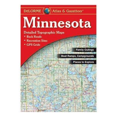 DeLorme Atlas and Gazetteer Paperback Map