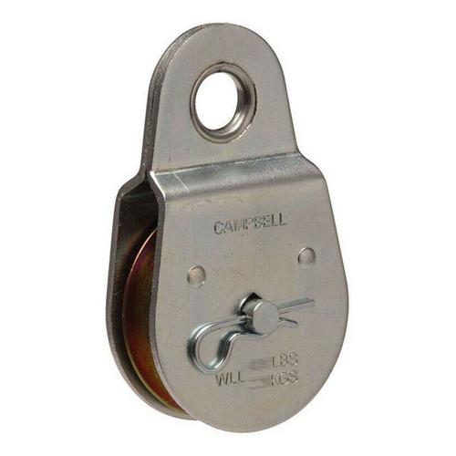 Campbell 2 in. Fixed Eye Single Sheave Rigid Eye Pulley - Primary Image