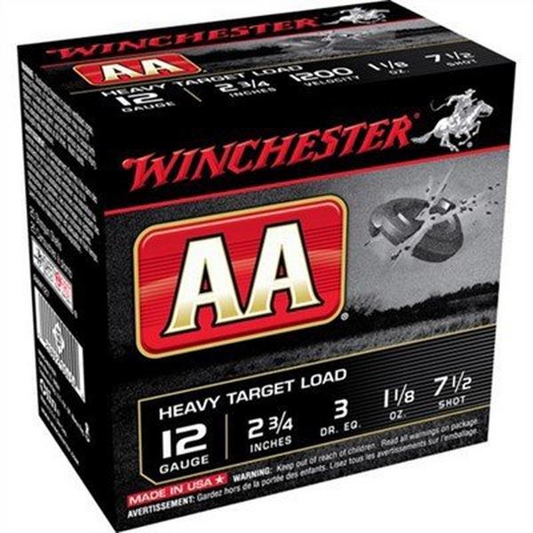 WINCHESTER AA Target Load 12 Gauge Shotshells 25 Round Box