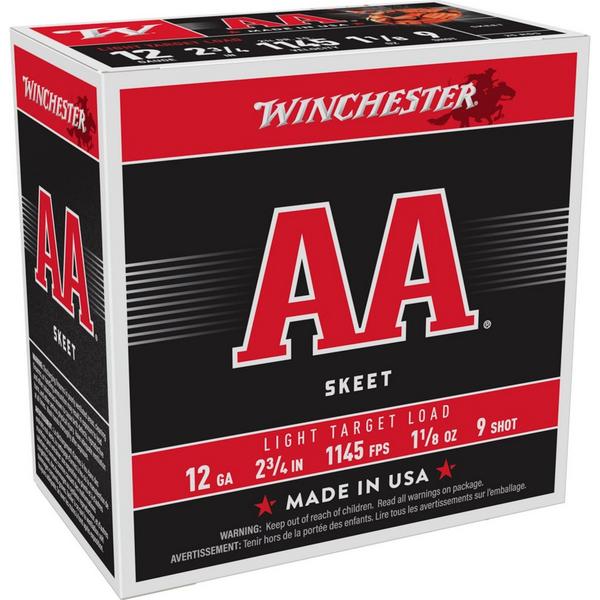 WINCHESTER AA Skeet Light Target Load Shotshells