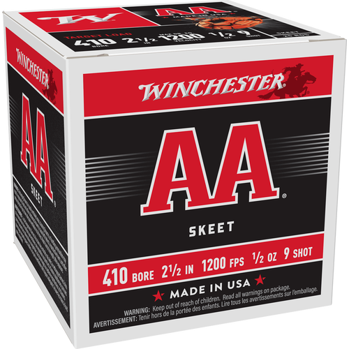 Winchester AA Super Sport Target Load .410 Bore Shotshells 25