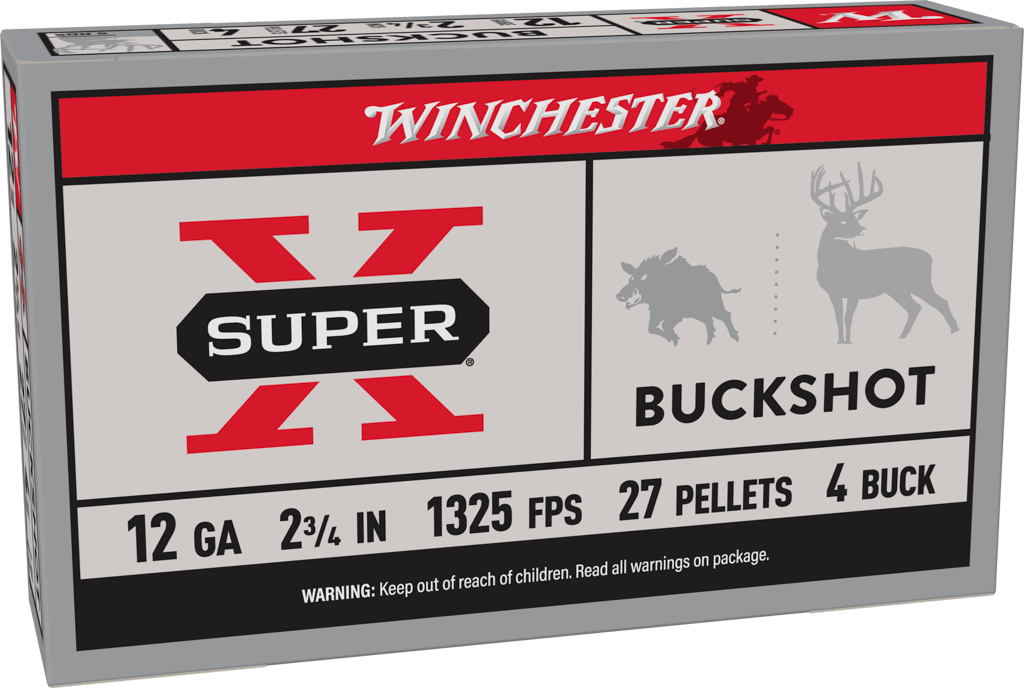 Winchester Super-X 12 Gauge Shotshells 5 Round Box