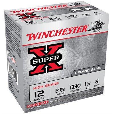 Winchester Super-X High Brass 12 Gauge Shotshells 25 Round Box