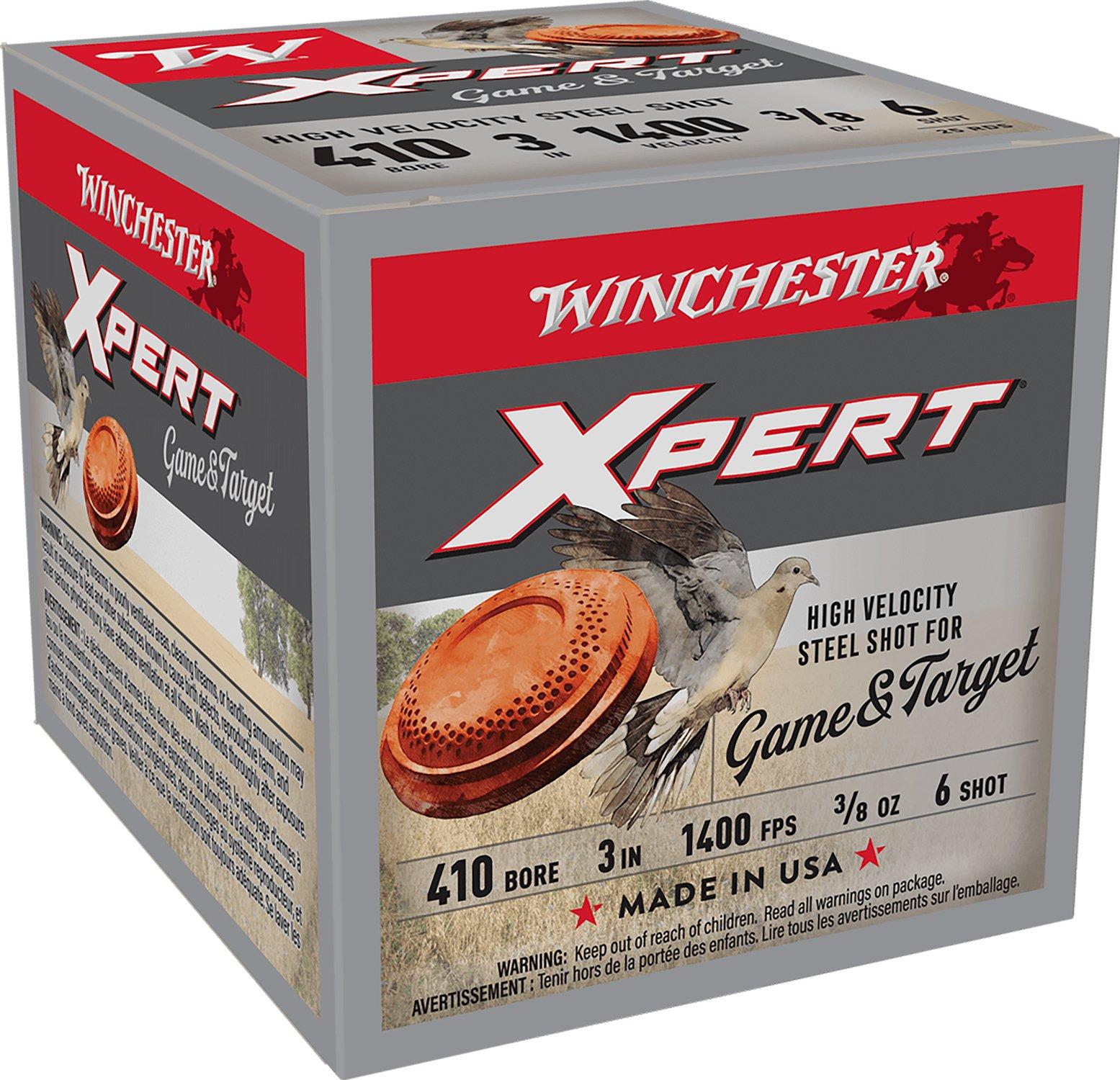 Winchester Super X Game & Target Xpert HV Steel Shot Bore .410