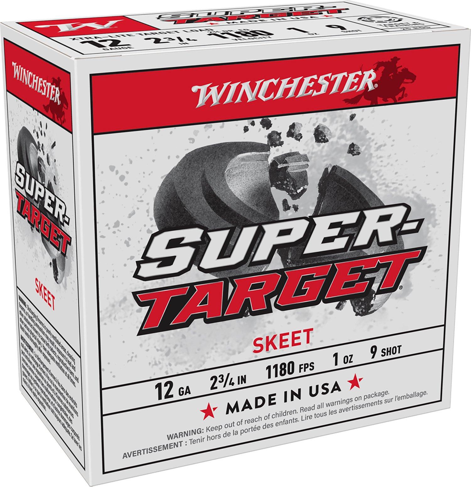 Winchester Super-Target Skeet 12 Gauge Shotshells 25 Round Box