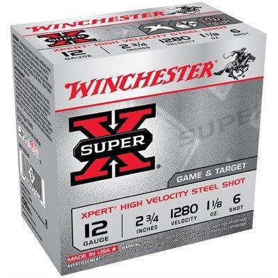 Winchester Super-X Xpert HV Steel 12 Gauge Shotshells 25 Round Box