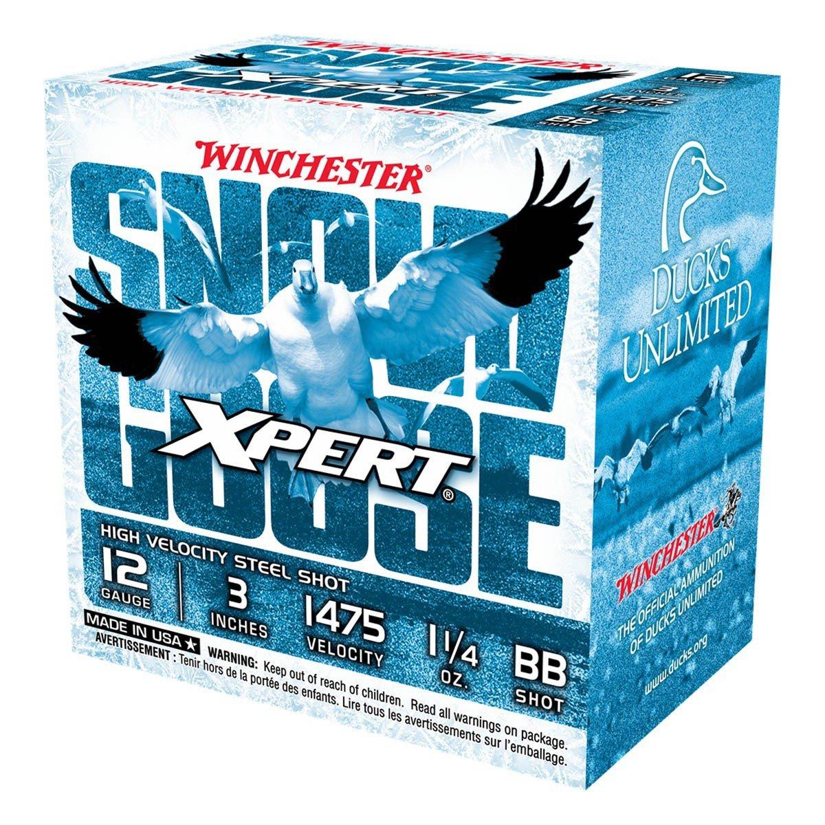 Winchester XPERT Snow Goose Steel Shot 12 Gauge Shotshells 25 Round Box