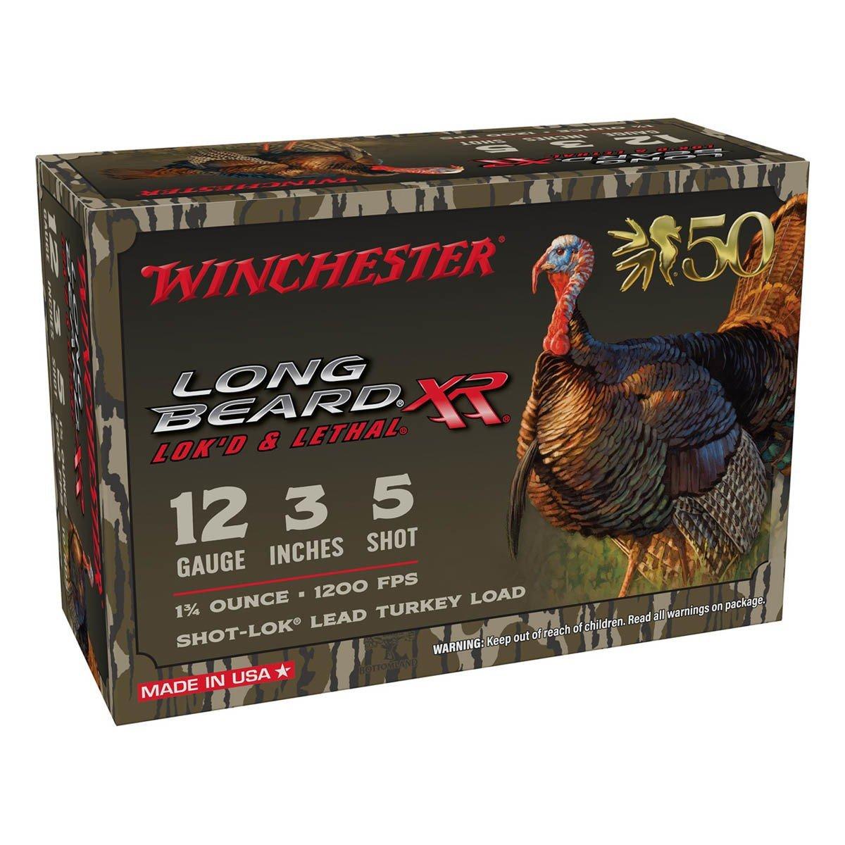 Winchester Elite Long Beard XR Turkey Shotshells NWTF Edition 12