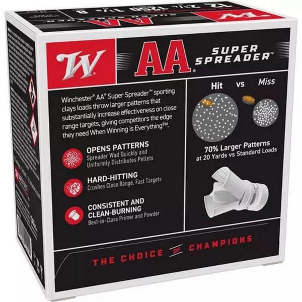 Winchester AA Super Spreader Close Range Shotshells