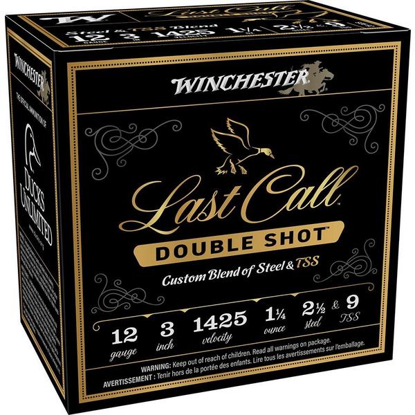 Winchester Last Call Double Shot TSS/Steel Waterfowl Shotshells