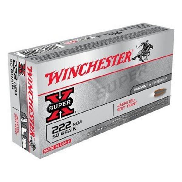 WINCHESTER Super-X Jacketed Soft Point Rifle Ammunition