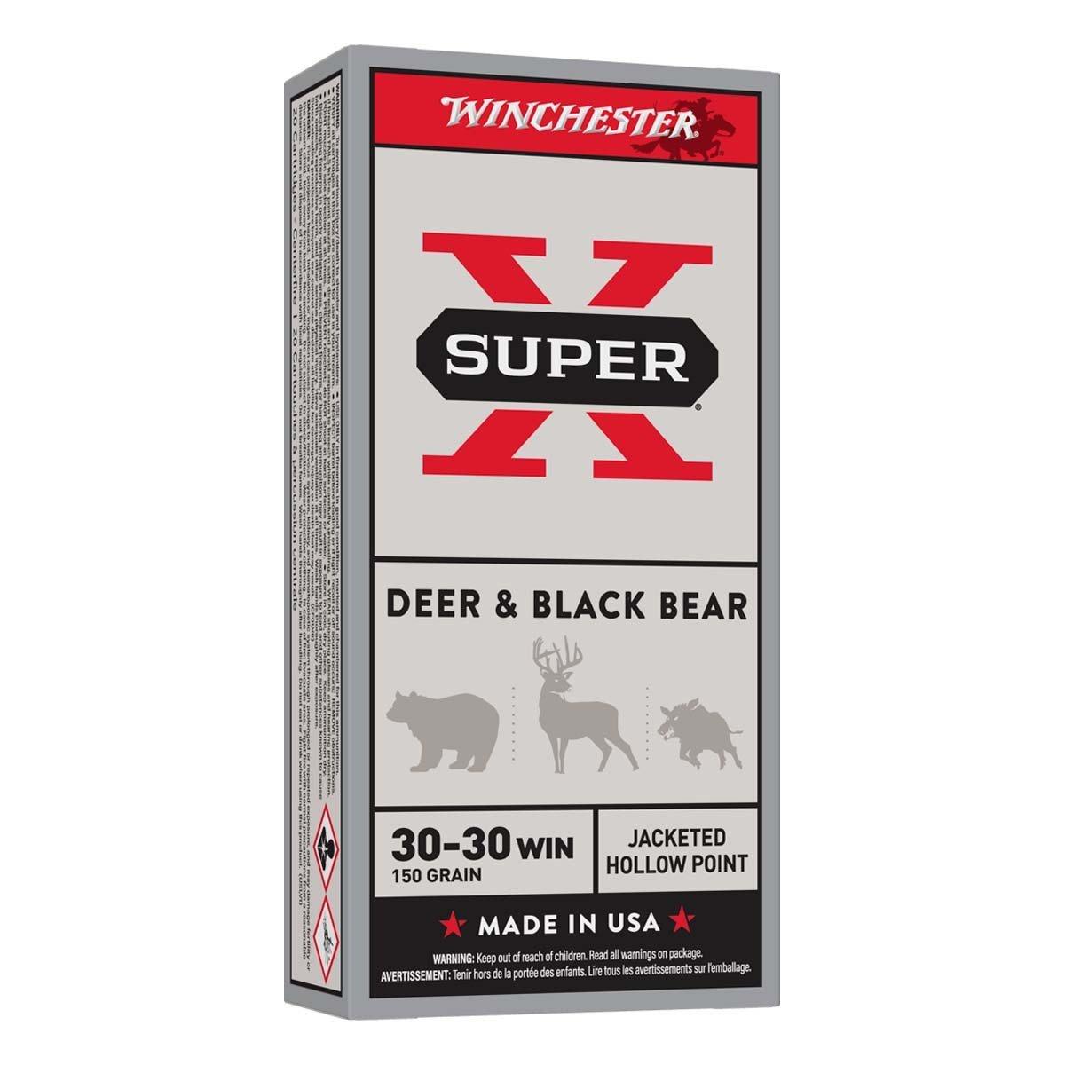 Winchester Super-X 30-30 Winchester Rifle Ammunition 20 Round Box
