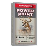 Winchester Super-X Power-Point 223 Remington Rifle Ammunition 20 Round Box