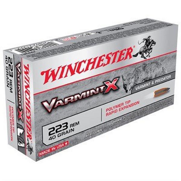 WINCHESTER Varmint X Polymer Tip Rifle Ammunition