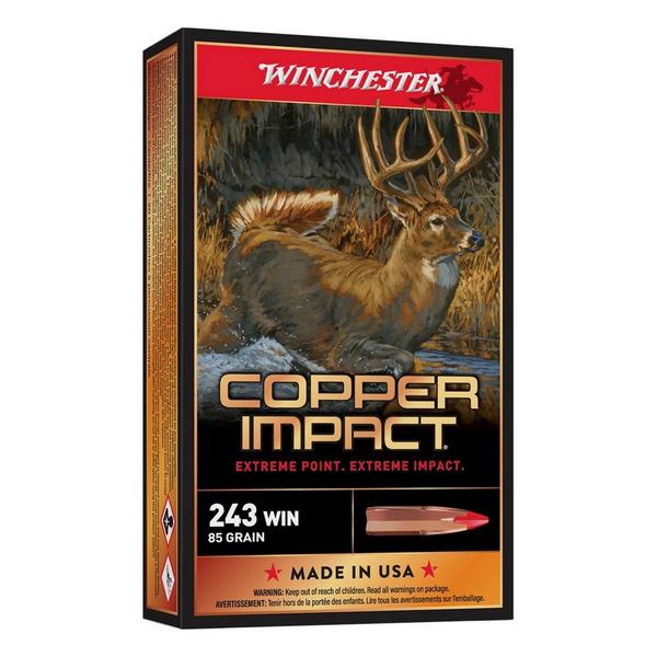 WINCHESTER Copper Impact Lead Free Rifle Ammunition